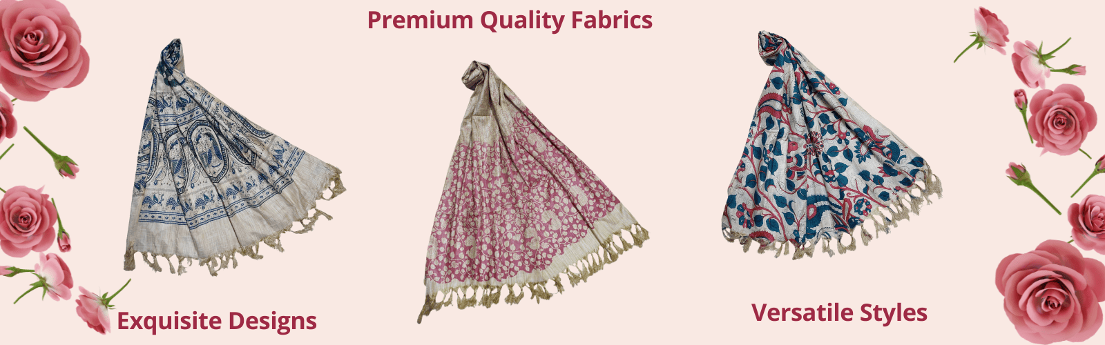 dupatta and chunnis for women and girls plain solid checks temple border batik printed floral striped dupattas