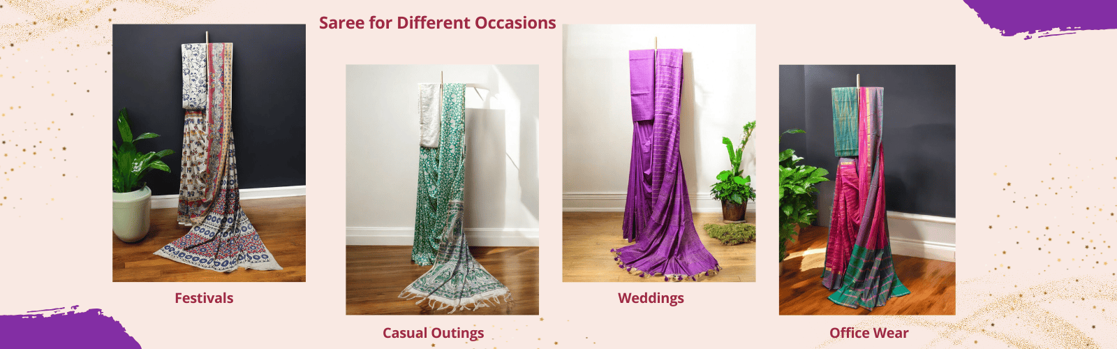 traditional saree for women solid plain cotton silk indigo batik printed floral sarees for women online ivikta