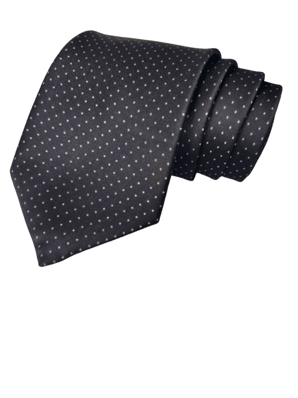Black Dotted Necktie Black Dotted Necktie
