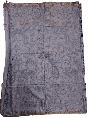 Kalamkari Print Saree with Running Blouse Kalamkari Print Saree with Running Blouse