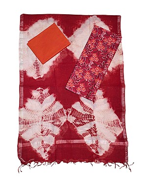 Madhubani Unstitched Salwar Suit Dress Material with Dupatta Madhubani Unstitched Salwar Suit Dress Material with Dupatta