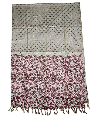 Green & Wine Kalamkari Print Cotton Silk Dupatta for Women Green & Wine Kalamkari Print Cotton Silk Dupatta for Women