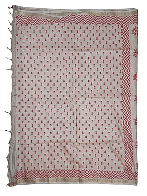 Lal Paar Durga Puja Bengali Katan Silk Saree for Women Lal Paar Durga Puja Bengali Katan Silk Saree for Women