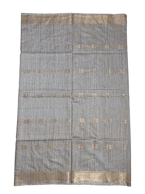 Beige & Golden Kota Silk Saree with Running Blouse Beige & Golden Kota Silk Saree with Running Blouse