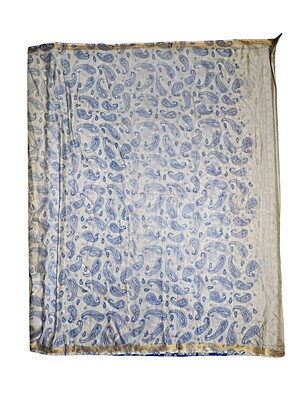Blue Kalamkari Cotton Silk Saree with Unstitched Blouse Blue Kalamkari Cotton Silk Saree with Unstitched Blouse