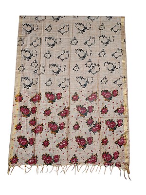 Maroon & Beige Kalamkari Unstitched Salwar Suit Dress Material with Dupatta Maroon & Beige Kalamkari Unstitched Salwar Suit Dress Material with Dupatta