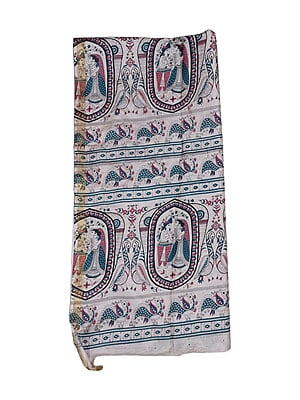 Kalamkari Print Saree with Running Blouse Kalamkari Print Saree with Running Blouse