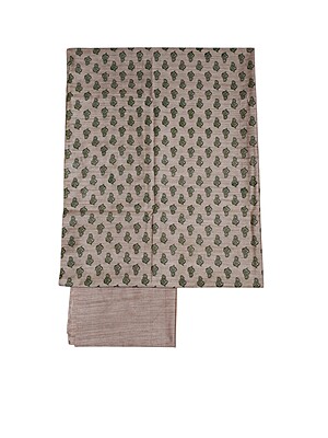Green & Yellow Kalamkari Unstitched Salwar Suit Dress Material with Dupatta Green & Yellow Kalamkari Unstitched Salwar Suit Dress Material with Dupatta