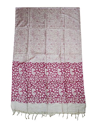 Pink kalamkari Unstitched Salwar Suit Dress Material with Dupatta Pink kalamkari Unstitched Salwar Suit Dress Material with Dupatta