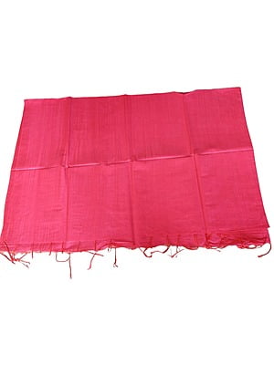 Magenta Cotton Silk Solid Dupatta Magenta Cotton Silk Solid Dupatta
