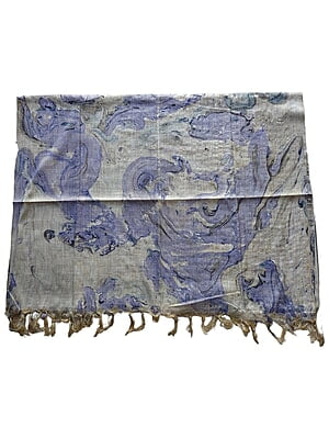 Purple Marble Print Cotton Silk Dupatta Purple Marble Print Cotton Silk Dupatta