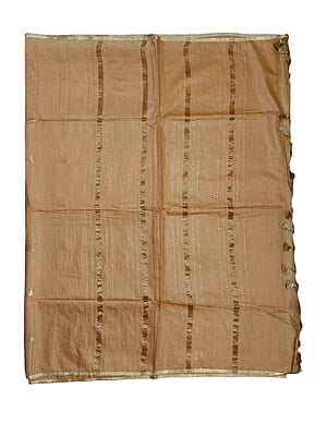 Mustard Woven Kota Silk Saree with Running Blouse Mustard Woven Kota Silk Saree with Running Blouse