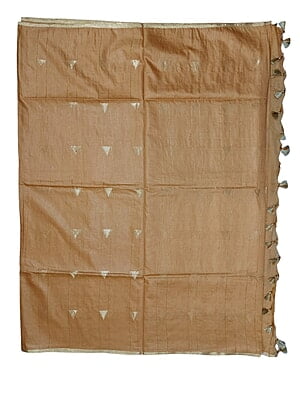 Mustard Woven Kota Silk Saree with Running Blouse Mustard Woven Kota Silk Saree with Running Blouse