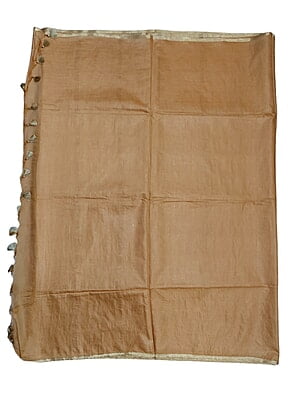 Mustard Woven Kota Silk Saree with Running Blouse Mustard Woven Kota Silk Saree with Running Blouse