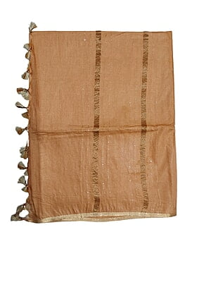 Mustard Woven Kota Silk Saree with Running Blouse Mustard Woven Kota Silk Saree with Running Blouse