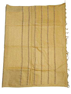 Yellow Woven Kota Silk Saree with Running Blouse Yellow Woven Kota Silk Saree with Running Blouse